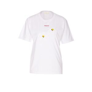 Shushu Tong Women Hand Sewn Flower T-Shirt